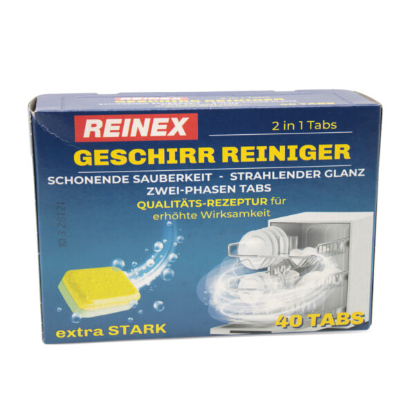 Geschirr Reiniger Tabs 2in1